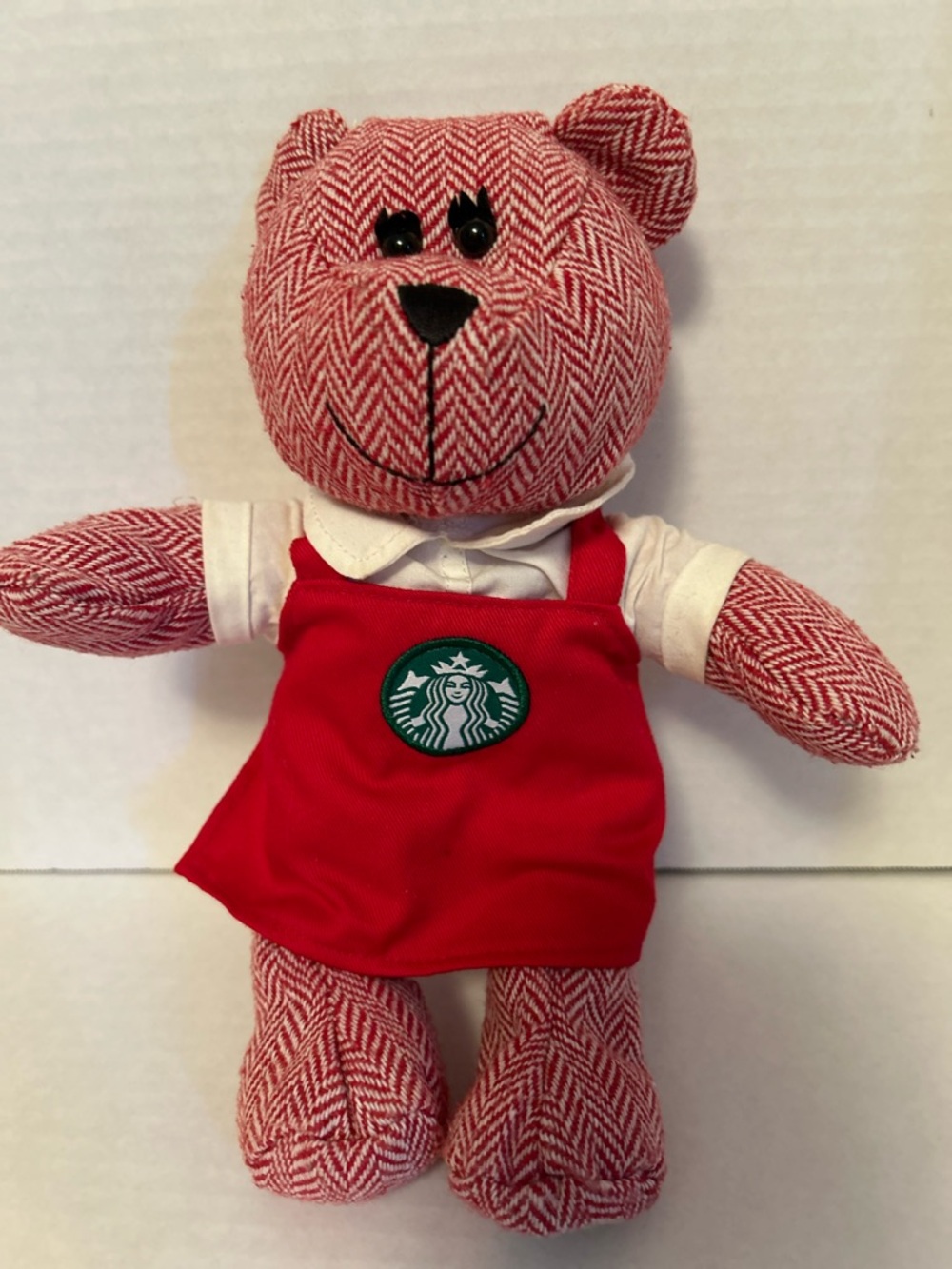 Starbucks 2016 Red Bear Plush Toy - Red